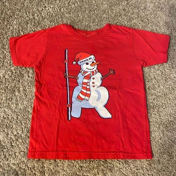 Rogue Snowman Kids Tee - Picture 1 of 4